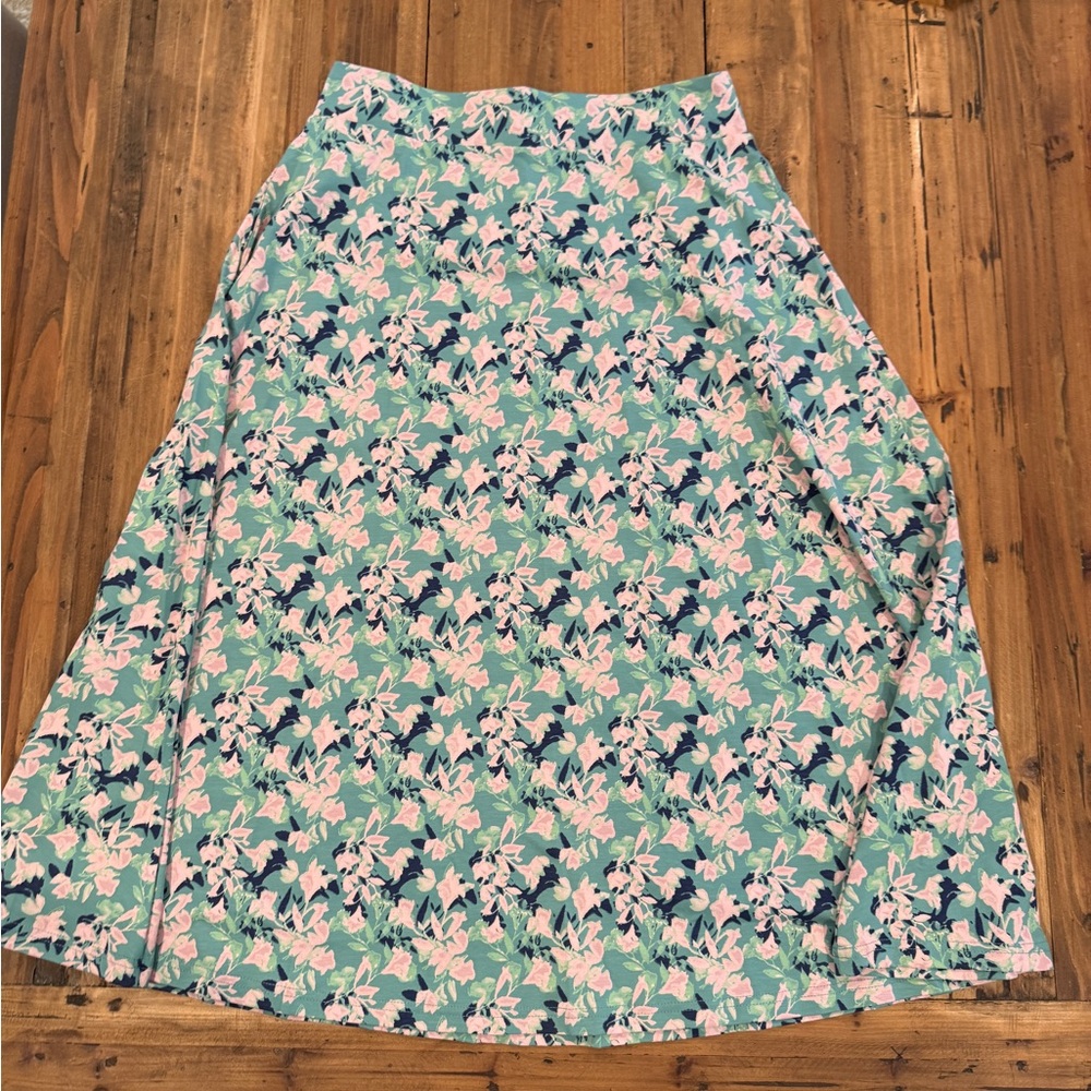 Pact | Floral A Line Skirt | Size Medium